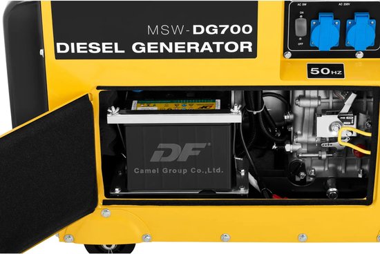 MSW Dieselgenerator - 4.400 W - 14,5 L - 230/400 V - MSW