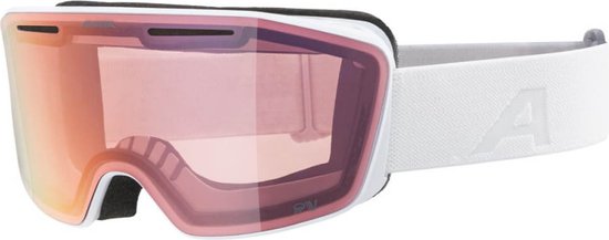 Alpina Nendaz QV OTG Photochromic Skibril | Wit | Categorie 2-3