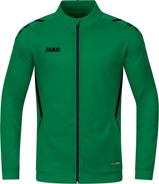 Jako - Polyester Jacket Challenge - Groen Trainingsjack-XL
