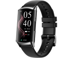 Kiraal Diva – Stijlvolle Activity Tracker – Functioneel – Android & iOS – Siliconen – Zwart