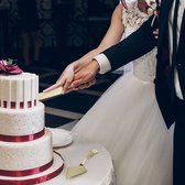 Roestvrijstalen taartmes en serveerbestekset – Elegant taartmes en taartschep voor bruidstaarten en speciale gelegenheden