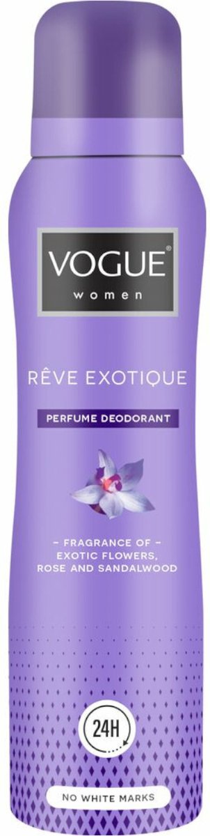 Goedkoopste Vogue Reve Exotique Parfum Deodorant 150 ml