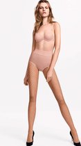 Wolford Tina summer net panty maat S noisette