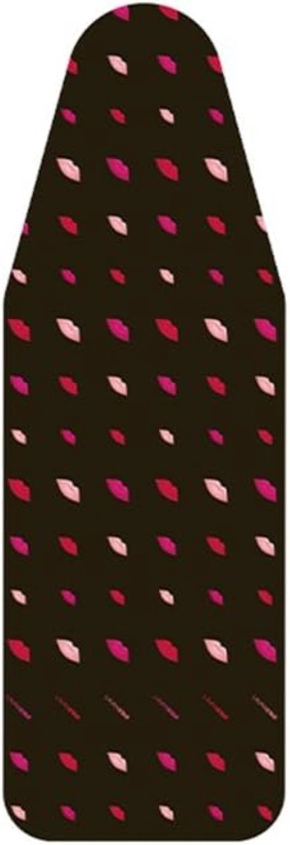 Goedkoopste Bügelhoes Universele hoes Lips, Uniek ontwerp, 131cm x 55cm, 100 katoen, Handig kliksysteem, Geschikt voor alle strijkplanken van andere merken, Wasbaar in de wasmachine.