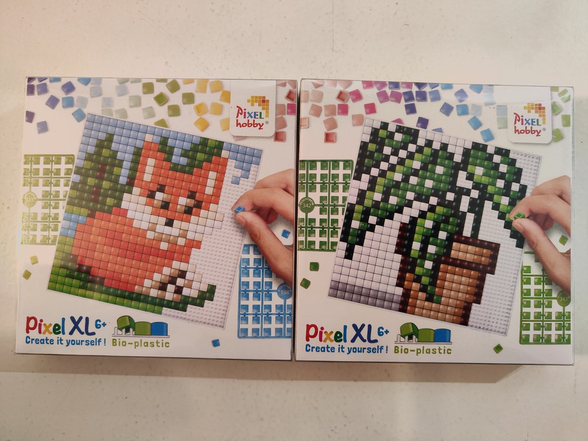 PIXELHOBBY PIXEL XL SET 2 COASTERS VOS PLANT