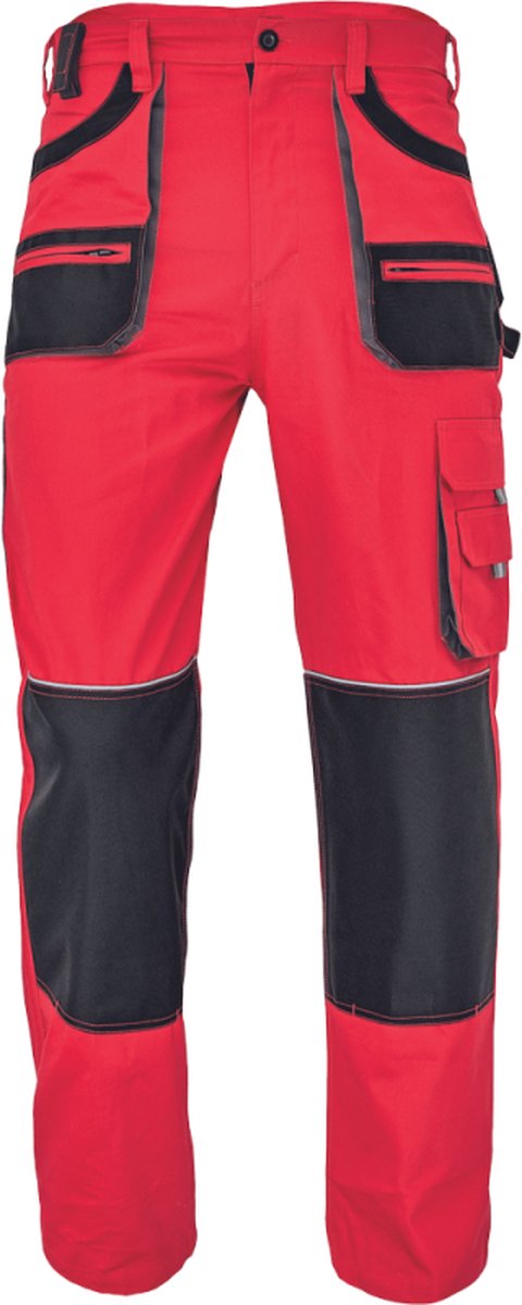 Fridrich & Fridrich FF CARL BE-01-003 broek 03020167 - Rood/Zwart - 64