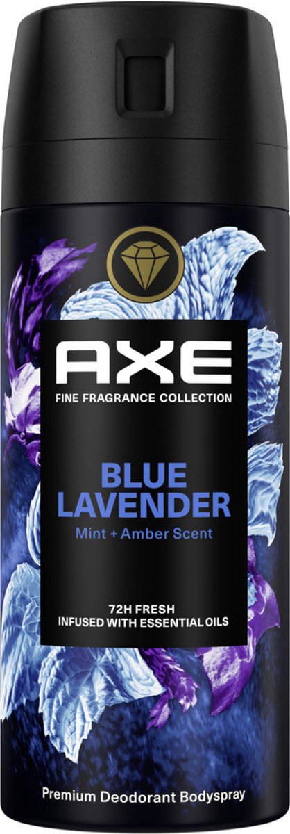 Bol.com AXE Fine Fragrance Collection Blue Lavender - Premium Deodorant Bodyspray - 150 ml aanbieding