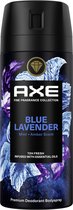 AXE Fine Fragrance Collection Blue Lavender - Premium Deodorant Bodyspray - 150 ml