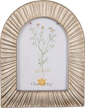Clayre & Eef Cadre photo 13x18 cm Couleur or Plastique Verre Rectangle Cadre de photo