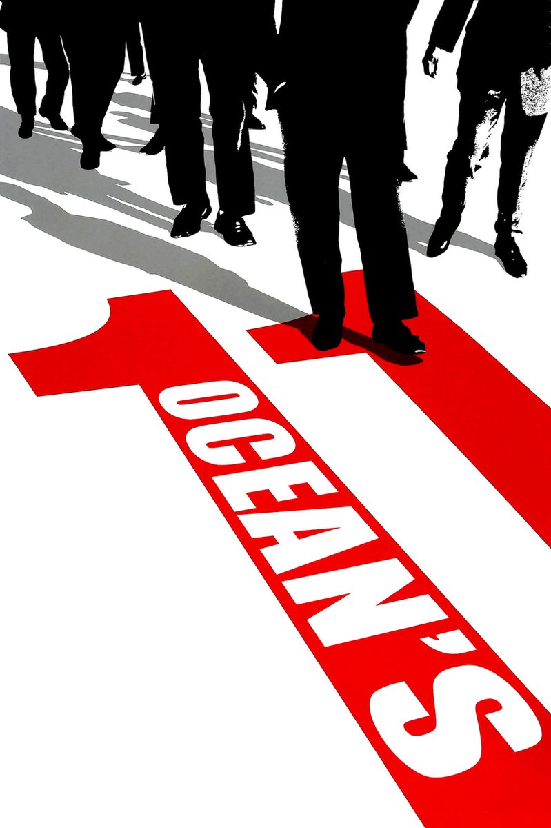 karo-art Poster - Ocean's Eleven, 2011, Originele Filmposter, Premium Print, Professioneel Fotopapier Multikleur