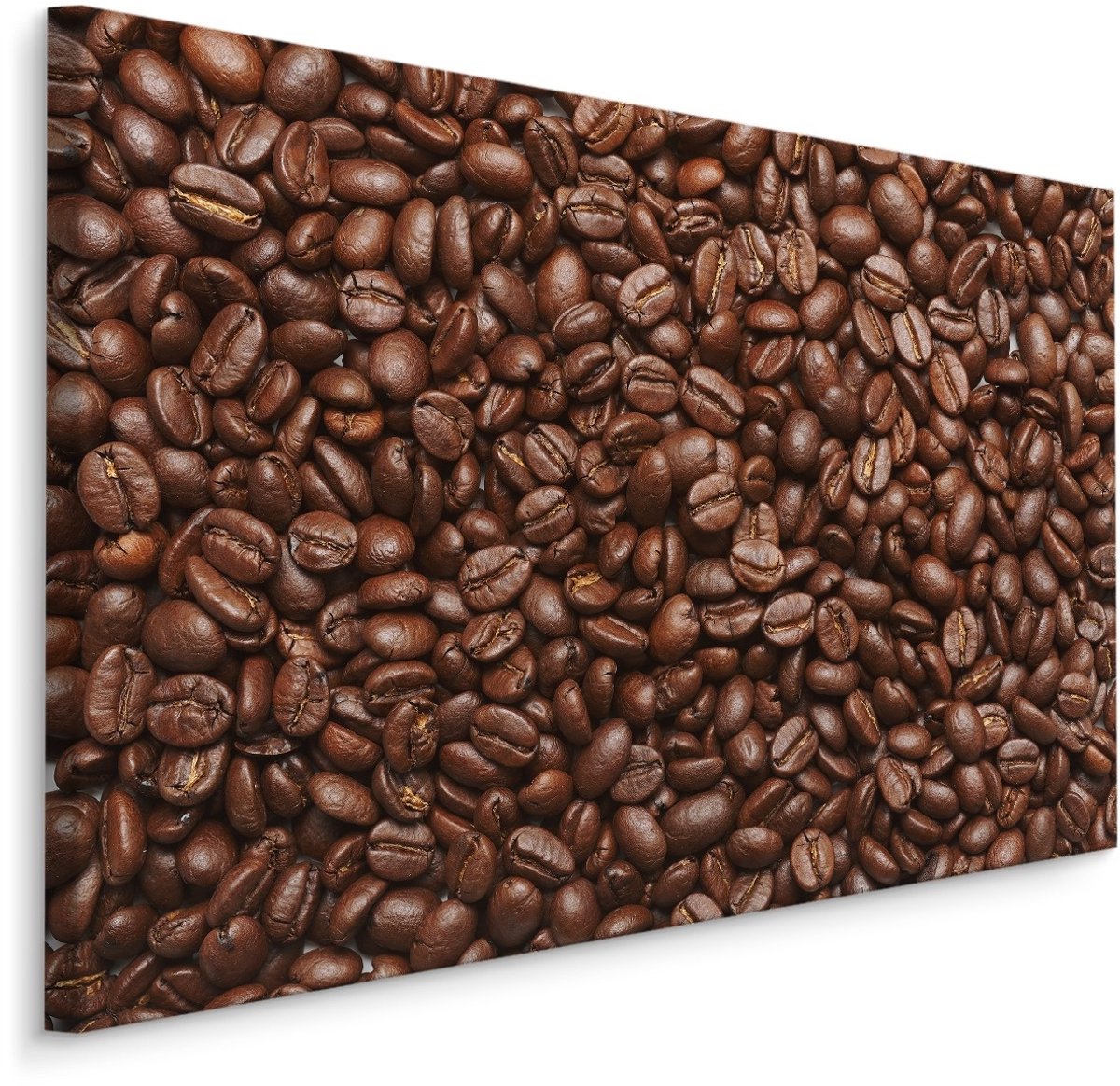 karo-art Schilderij - Geroosterde Koffiebonen, Premium Print, 5 maten Multikleur