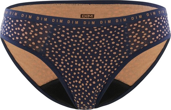 Dim Slip Menstruel Blauw Katoen 42- 44