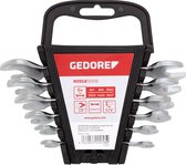 Gedore RED R05125012 3300961 Dubbele steeksleutelset 12-delig
