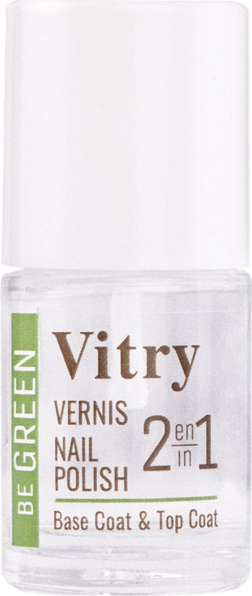 Vitry Be Green 2-in-1 Base & Top Coat 10 Nagellak nieuw