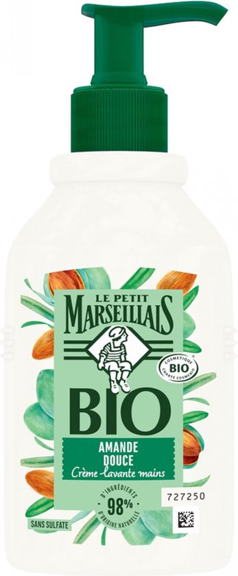 Le Petit Marseillais Hand Wash Cream Bio Zoete Amandel 290 ml