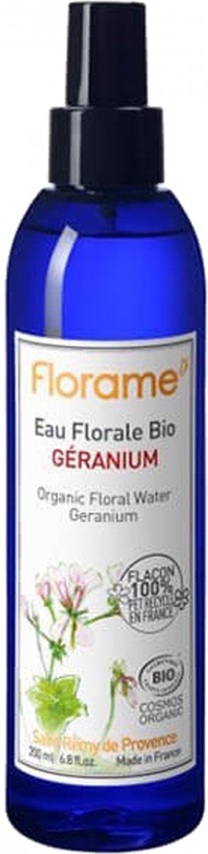 Florame Biologisch Bloemenwater Geranium 200 ml