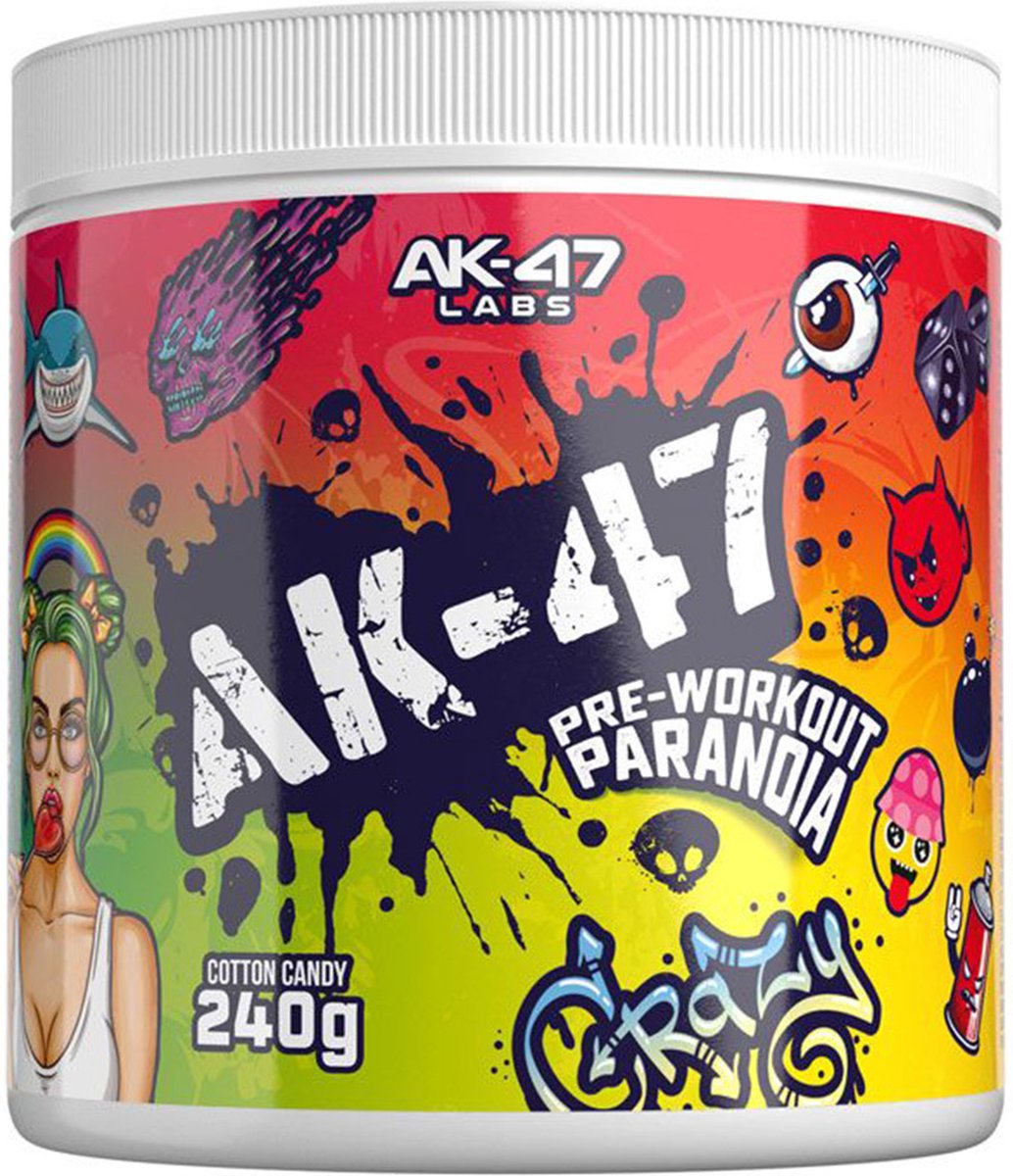 AK-47 Pre-Workout 120servings Cotton Candy