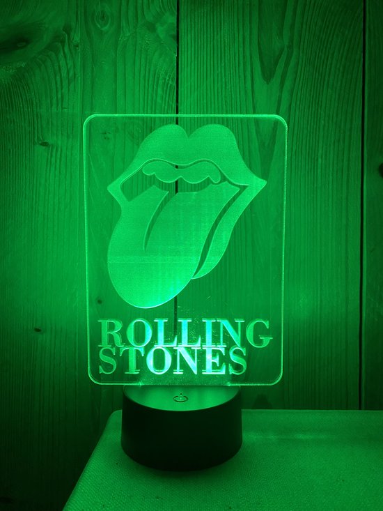 Rolling Stones verlichting lamp [nachtlamp]