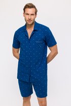 Woody Heren Pyjama zeilbootjes print - maat S
