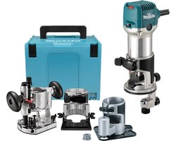 Makita RT0702CX3J Bovenfrees / kantenfrees 230V in Mbox