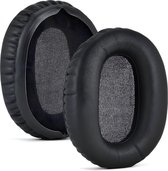 Coussinets d'oreille adaptés aux écouteurs Sony WH-CH710N WH-CH720 WH-CH700 MDR-ZX770BN & MDR-ZX780D - Remplacement des oreillettes - Zwart