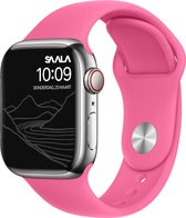 Saala® Siliconen bandje geschikt voor Apple Watch 38/40/41mm series 3 4 5 6 7 SE roze
