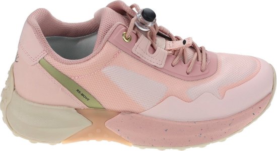 Gabor rollingsoft sensitive 26.995.25 - dames rollende wandelsneaker - roze - (EU) (UK)
