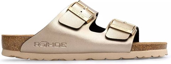 Rohde Alba - dames sandaal - goud - maat 38 (EU) 5 (UK)