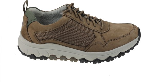 Pius Gabor rollingsoft sensitive 8005.11.03 - heren rollende wandelsneaker - bruin - maat 40 (EU) 6.5 (UK)
