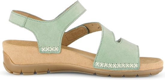 Gabor 43.734.13 - sandale pour femme - vert - taille 44 (EU) 9,5 (UK)