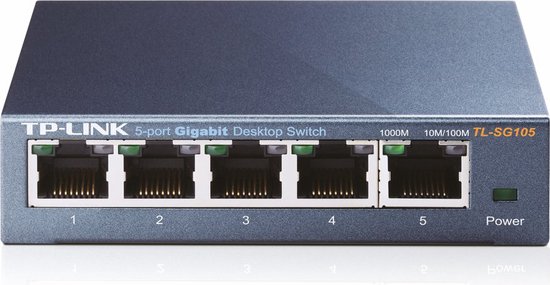 TP-Link TL-SG105 - Netwerk Switch - Unmanaged - 5-Poorten