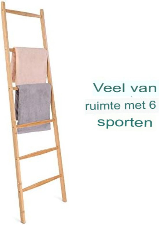 Sealskin handdoekladder Brix (4x50x155 cm Sealskin handdoekladder Brix (4x50x155 cm