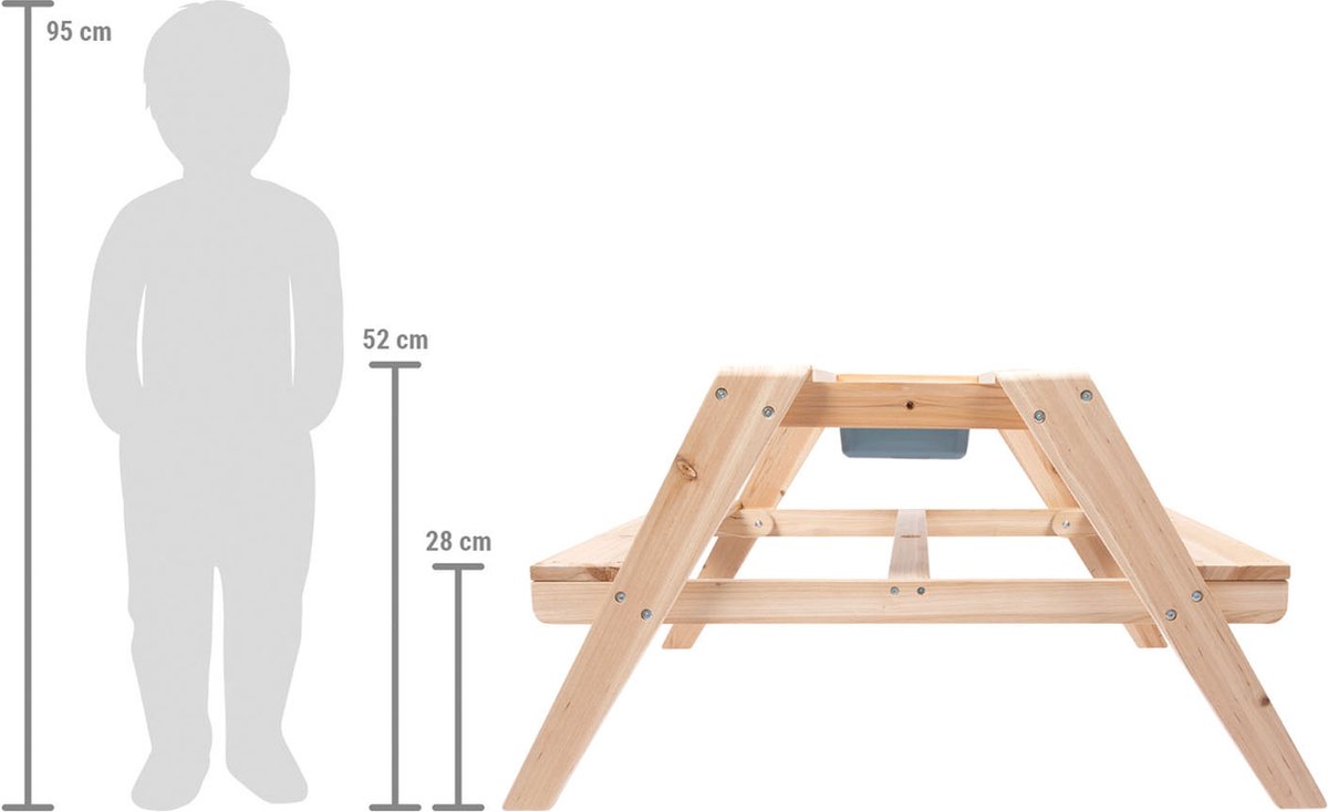 Small Foot - Houten Picknick- en Moddertafel