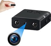 Mini Spycam - Verborgen Spionage Camera - Spy Cam met Wifi en App - Beveiligingscamera Draadloos - Inclusief Oplader