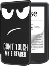 Case2go - E-reader Hoes geschikt voor PocketBook Verse / Pro - Sleepcover - Auto/Wake functie - Magnetische sluiting - Don't Touch Me