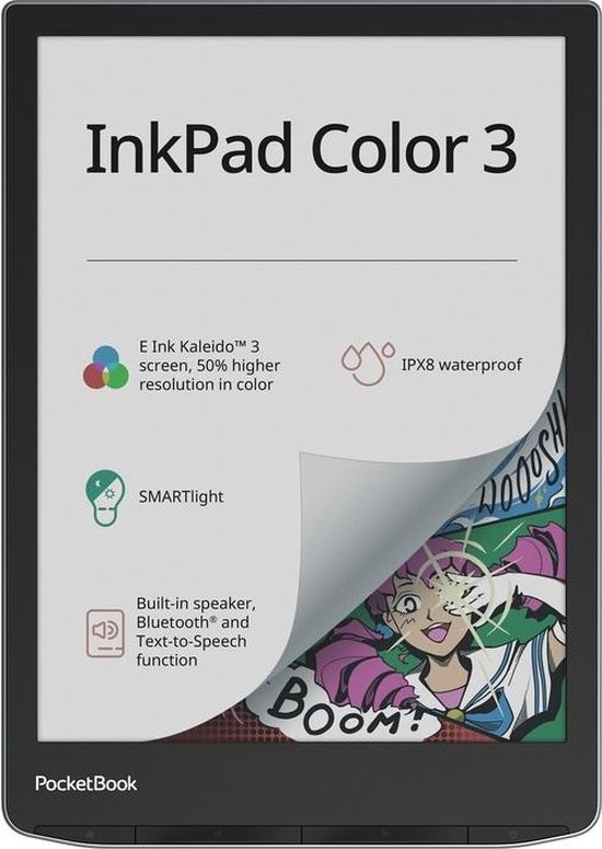 Liseuse PocketBook - InkPad Color 3 - Mer orageuse