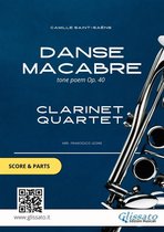 Danse macabre - Clarinet Quartet score & parts