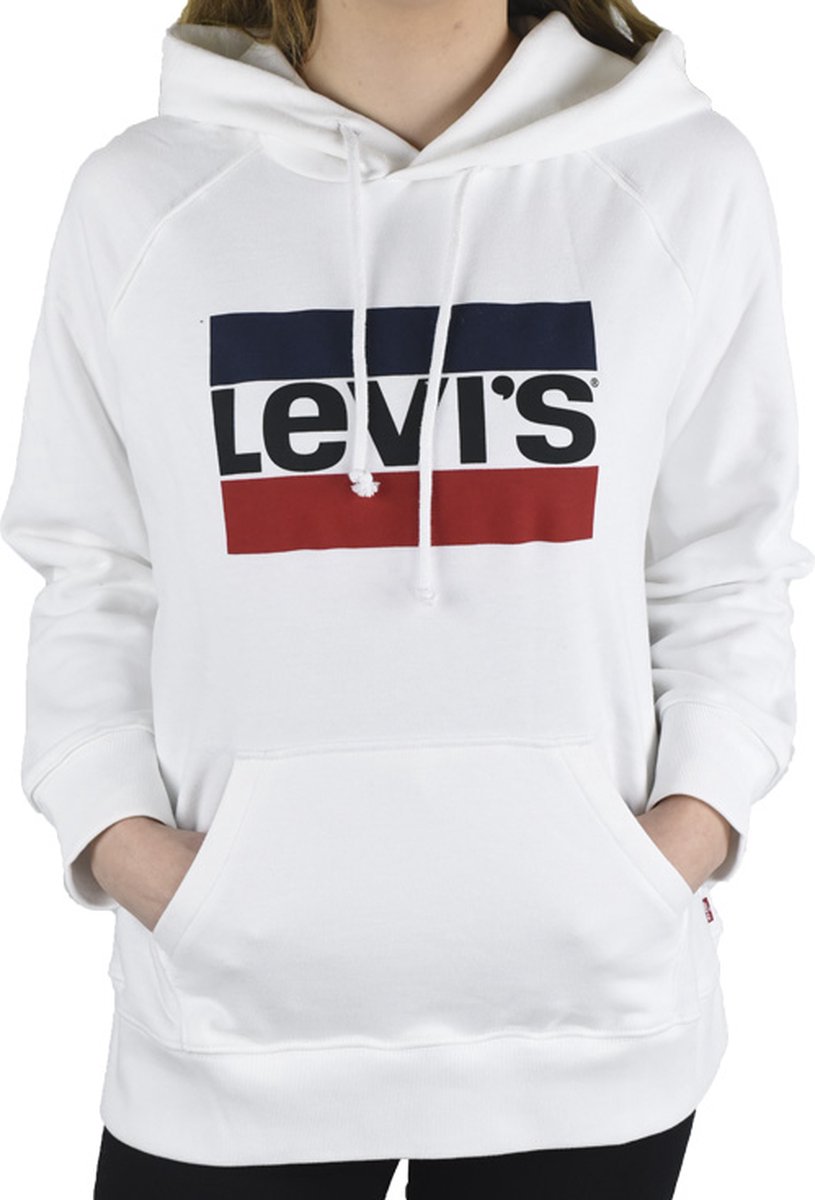 Levi’s Sport Graphic Hoodie 359460001 Vrouwen Sweatshirt Wit
