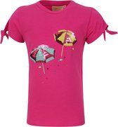 SOMEONE CONNIE-SG-02-C Meisjes T-shirt - DARK PINK - Maat 134