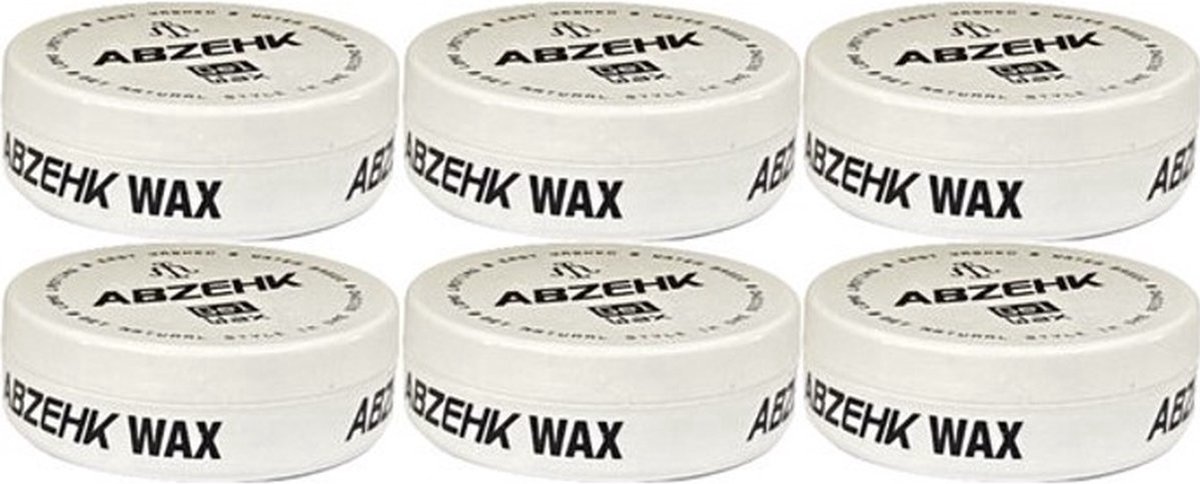 Abzehk Hair Wax Black Gel-Wax 6 Stuks