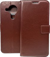 Portemonnee Book Case Hoesje Geschikt voor: Nokia 5.4 -  bruin