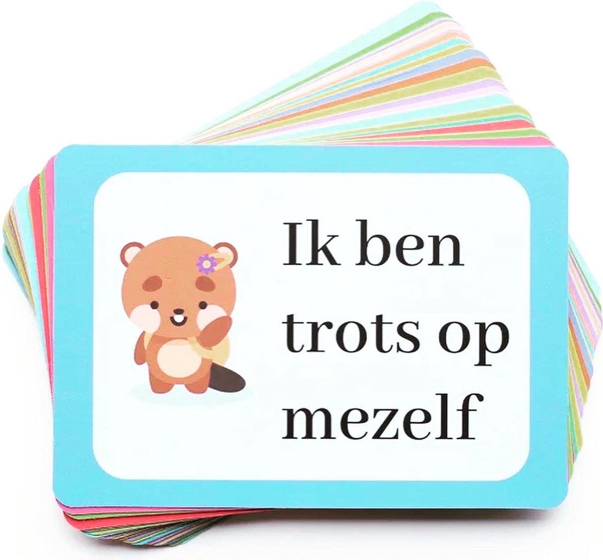 PositieveVibes - Kindercoach kaarten - Kinderen - Affirmatiekaarten - Affirmaties - Affirmatiekaarten- Zelfontwikkeling - Coachkaart - Zelfliefde — cadeau in Cadeau-ideeën - foto 3