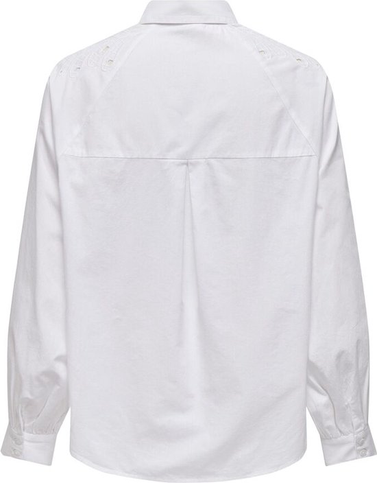 Only Onldivision Gaga Highlow Shirt Bright White WIT M