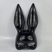 Bdsm Bunny masker - zwart