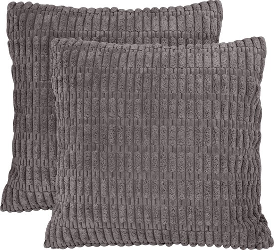 Complete set kussenhoezen voor Tripoli loungeset, polyester - grijs