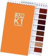RAL K1 Kleurenkaart - 213 Schitterende Kleuren in één Boekje - Beschikbaar in 3 Talen