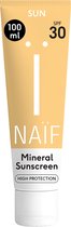 Naïf Crème Crème solaire SPF30 - 100ML - Pour Le Corps - Aux Ingrédients Naturels