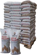 Forge hout pellets - ENplus A1 - a 66 zakken - 990 kg - 15kg per zak