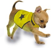 Duvoplus - Kledingaccessoire Voor Dieren - Hond - Veiligheidsjasje Fluo S: 40cm Neon Geel - 1st