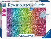 Ravensburger Puzzel Challenge Glitter - Legpuzzel - 1000 stukjes